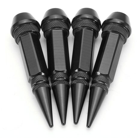 4 Piece Metal Long Spike Wheel Tyre Valve